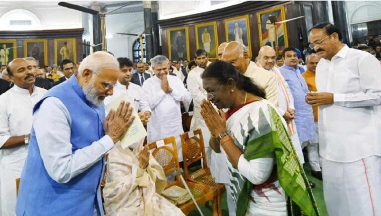 ಪ್ರಧಾನಿ ನರೇಂದ್ರ ಮೋದಿ ಹುಟ್ಟುಹಬ್ಬ, ರಾಷ್ಟ್ರಪತಿ ಮುರ್ಮು ಹಾಗೂ ಕೇಂದ್ರ ಸಚಿವರಿಂದ ಶುಭಾಶಯ