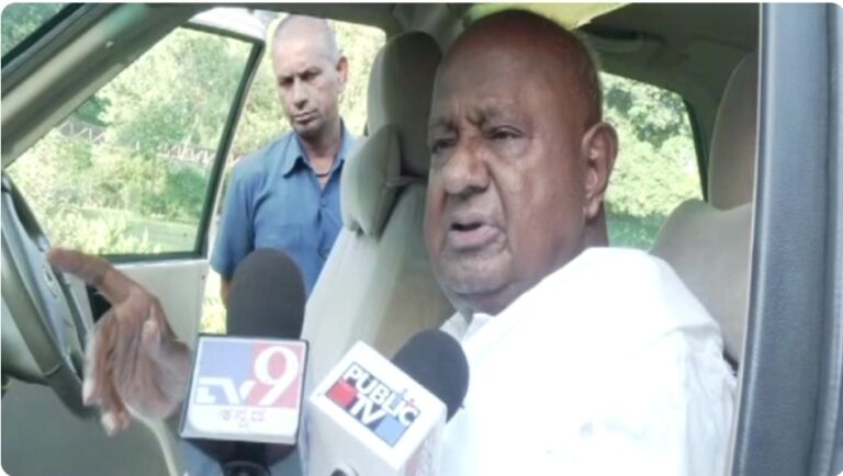 ಕಾವೇರಿ ನೀರು ವಿಚಾರದಲ್ಲಿ ರಾಜ್ಯ ಸರ್ಕಾರ ತೆಗೆದುಕೊಂಡ ನಿರ್ಣಯ ದುರಂತ: ಹೆಚ್‌ಡಿಡಿ