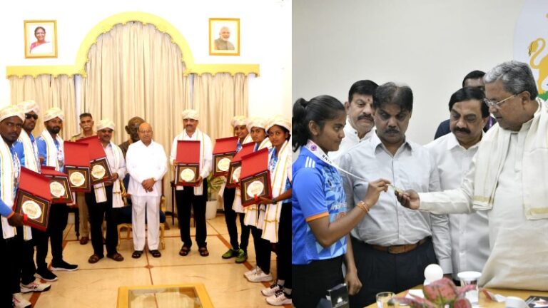 ಅಂಧರ ವಿಶ್ವಕಪ್ – ಭಾರತ ತಂಡದಲ್ಲಿರುವ ಕರ್ನಾಟಕದ ಆಟಗಾರರನ್ನು ಅಭಿನಂದಿಸಿದ ಸಿಎಂ, ರಾಜ್ಯಪಾಲರು