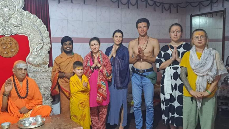 ಇಷ್ಟಲಿಂಗ ದೀಕ್ಷೆ ಪಡೆದ ರಷ್ಯಾದ 8 ವರ್ಷದ ಬಾಲಕ