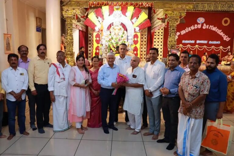 ಕ್ರೈಸ್ತ  ಸಮುದಾಯದವರಿಂದ ಸಂಘನಿಕೇತನದ ಗಣೇಶನಿಗೆ ಪೂಜೆ